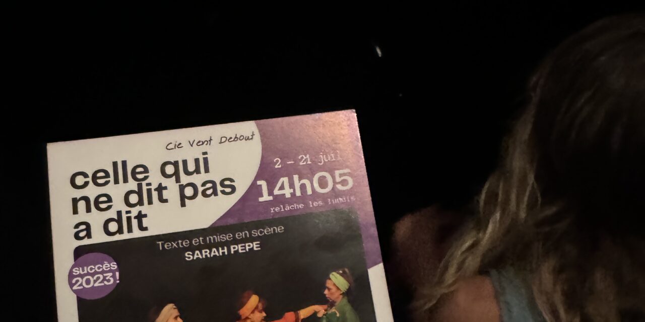 Celle qui ne dit pas a dit